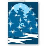 Blue Christmas Tree T-shirts & Christmas Cards & Gifts Shop Online