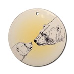 Polar Bear Art Ornament Keepsake Wildlife Art 