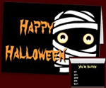 Fun Mummy Cards Personalized Halloween Invitations 