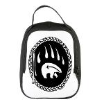 Polar Bear Art Messenger Bag Wildlife Bear Design