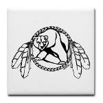 Tribal Polar Bear Coasters Polar Bear Drnk Coasters 