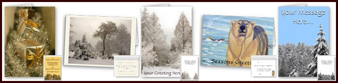 Personalized Seasons Greetings Cards Happy Holiday Cards Available.