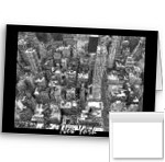 New York Cards Blank NY City Cards Classic Black and White New York Cards