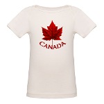 Canadian Souvenir Baby Organic T-shirt Canada Souvenir Baby T-shirts for Baby boys & girls, Toddler Canada T-shirts & Orgainc Baby Gifts & souvenirs