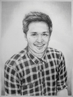 Custom Pencil Portrait from Your Photos 