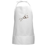 Polar Bear Art BBQ Apron Wildlife Drawign Art