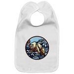 Polar Bear Art Bib Wildlife Painting