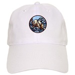 Polar Bear White Cap Wildlife Bear Art & Design