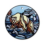 Polar Bear Art Memorabilia Ap Ornament (Round)