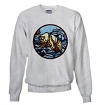 Polar Bear Art Sweatshirt