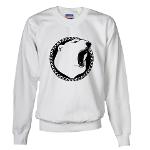 Polar Bear Art Sweatshirt Wildlife Art Mother & Cub Sweatshirt