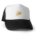 Polar Bear Art Trucker Hat Wildlife Illustration