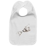 Polar Bear & Cub Bib Mother & Baby Drawing