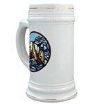 Polar Bear Art Stein