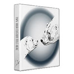 Polar Bear Book Binder Bear Cub Art Albums Customizable Binders 