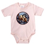 Polar Bear Art Baby Gifts Infant Creeper