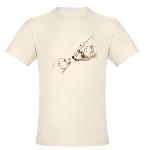 Bear T-shirts Organic Polar Bear & Native Art Shirts & Eco-friendly Bear Art Shirts 