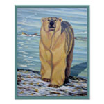Polar Bear Art Prints Wildlife Art Posters & Bear Art Prints