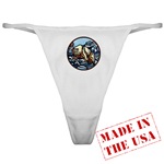 Polar Bear Art Sexy Thong Panties