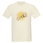 Polar Bear Light T-Shirt Wildlife Illusrtation