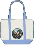 Bear Art Tote Bag Wildlife Bear Enviro Shopping Bags