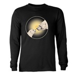 Polar Bear Long Sleeve Dark T-Shirt Wildlife