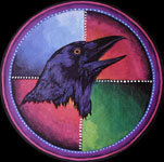 First Nations Crow Painting 