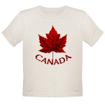 Canadian Souvenir Toddler Organic T-shirt Canada Souvenir Baby T-shirts for Baby boys & girls Toddler Canada T-shirts Organic Baby Souvenirs