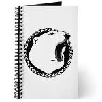 Polar Bear Art Journal Tribal Bear Notebooks & Native Bear Art Sketchpads 