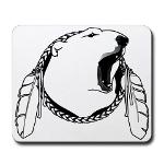 Native Bear Art Mousepads & Polar Bear Art Gifts 