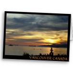 Vancouver Cards Blank Custom Vancouver Canada Souvenir Greeting Cards Postcards Vancouver Invitations