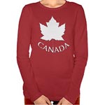 Women's Plus Size Canada Shirts Canada Souvenir Shirts