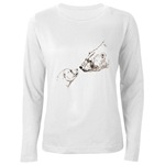 Polar Bear Art Women's Long Sleeve T-Shirt