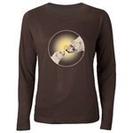 Polar Bear Art Women's Long Sleeve Dark T-Shirt