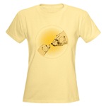 Polar Bear Art Women's Dark & Black T-Shirt